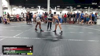 160 lbs Round 4 (6 Team) - Alexis Carrillo, Dirty Jersey vs Chaney Lewis, Mat Warriors Yellow