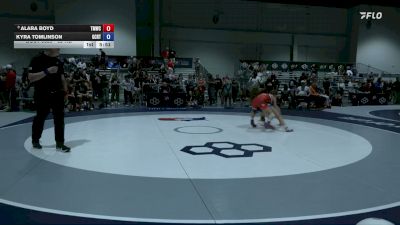 62 kg Champ. Rd Of 16 - Alara Boyd, Titan Mercury Wrestling Club/ Bears RTC/ Cardinal WC vs Kyra Tomlinson, GCRTC