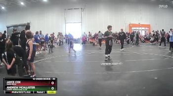 95 lbs Semifinal - Andrew McAllister, Cobra Wrestling Club vs Jayce Cox, Hard Rock