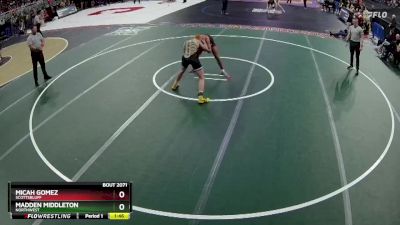 Champ. Round 1 - Micah Gomez, Scottsbluff vs Madden Middleton, Northwest