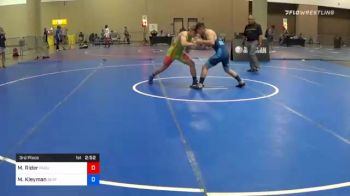 152 kg 3rd Place - Malachi Rider, Paducah Tilghman vs Marc Kleyman, Beat The Streets New York City