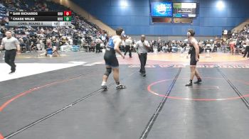 3 - 175 lbs Cons. Round 3 - Sam Richards, Brentsville District vs Chase Wiles, New Kent