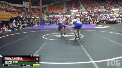 3-2-1A 285 Cons. Round 2 - Brody Chambers, Gypsum-Southeast Of Saline vs Cooper Smith, Cherryvale