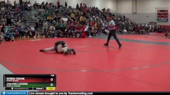 126 lbs Champ. Round 2 - Ayden Crane, North Sevier vs Colton Lucero, Pagosa Springs