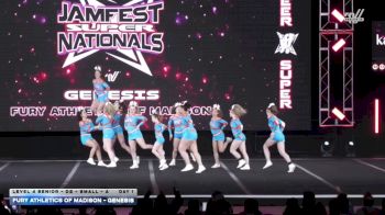 Fury Athletics of Madison - Genesis [2026 L4 Senior - D2 - Small - A DAY 1] 2026 JAMfest Cheer Super Nationals