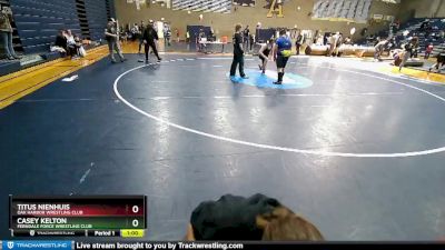 250 lbs 2nd Place Match - Titus Nienhuis, Oak Harbor Wrestling Club vs Casey Kelton, Ferndale Force Wrestling Club