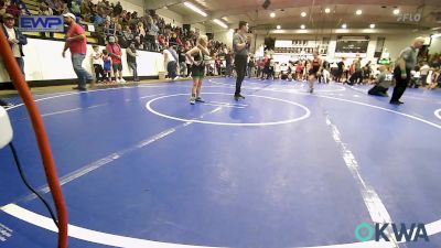 83 lbs Rr Rnd 2 - Abigail LeGrand, Sperry Wrestling Club vs Khloe Charboneau, Catoosa Wrestling