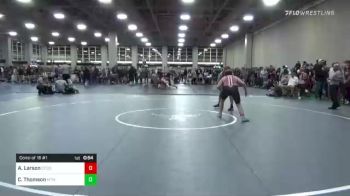 175 lbs Consi Of 16 #1 - Austyn Larson, Chatfield vs Cayden Thomson, Mountain Ridge