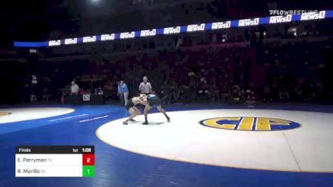 120 lbs Final - Ethan Perryman, Temecula Valley (SS) vs Richard Murillo, Canyon Springs (SS)