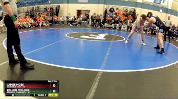 215 lbs Placement (16 Team) - Kellen Fellure, Franklin Community vs James Moss, Columbus East