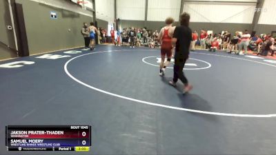 132 lbs Champ. Round 1 - Jakson Prater-Thaden, Washington vs Samuel Moery, Wrestling Rhinos Wrestling Club