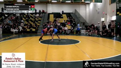 Boys-165 lbs Semifinal - Jayden Ruplall, Clarke`s Dream Team vs Stephen Hayek, Kierra`s Pain Masters