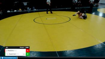 157 lbs Cons. Round 2 - Loyd Epperson, Ottawa University vs Jacob Robbins, Western Colorado University