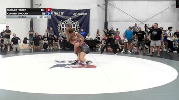 71 kg Final - Matilda Hruby, Mat Demon - W vs Ciyanna Okocha, Wyoming Seminary - W