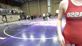 120 lbs Cons. Round 3 - Ava Herman, Staley vs Brinlee Taylor, Owasso