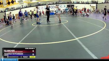 83 lbs Cons. Round 2 - Eli Kincaide, Contenders Wrestling Academy vs Maximus Hutchinson, Indiana
