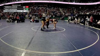 138 lbs Quarterfinal - Sumaiya Aamoud, Jack Britt vs Sally Alcantara, R.J. Reynolds