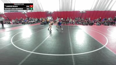 USA Junior Boys - 175 lbs Quarters - Nathan Lenz-Messman, Wisconsin vs Landon Busch, Cuba City Wrestling Club