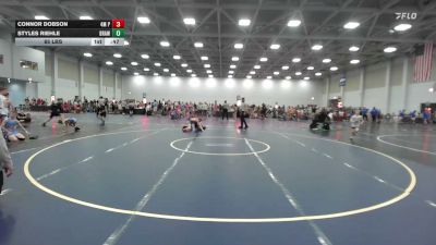 85 lbs Rr Rnd 1 - Connor Dobson, 4M Power - EL vs Styles Riehle, Brawler Elite - EL