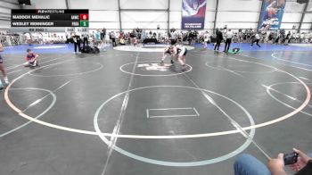 100 lbs Rr Rnd 1 - Blake Telenko, All-American Wrestling Club MS vs Brady Dobson, Parabellum Wrestling Academy