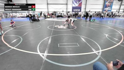 100 lbs Rr Rnd 1 - Blake Telenko, All-American Wrestling Club MS vs Brady Dobson, Parabellum Wrestling Academy