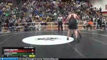 285 lbs Champ. Round 1 - Charlie Green, Cheyenne East vs Logan Bouissey, Natrona County