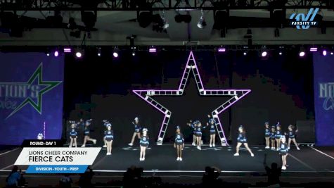 Lions Cheer Company - Fierce Cats [2024 L1.1 Youth - PREP Day 1] 2024 Nation's Choice Grand Nationals