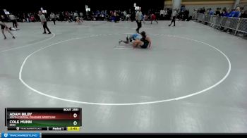 126 lbs Cons. Round 3 - Adam Bilby, South Central Punisher Wrestling vs Cole Munn, Ohio