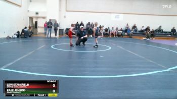 53-57 lbs Round 2 - Levi Stansfield, Empire Battle School vs Kase Jenkins, Evanston Elite