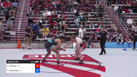 79 kg Round Of 128 - Zach Altman, Ohio vs Kevin Reynolds, Viking Wrestling Club (IA)