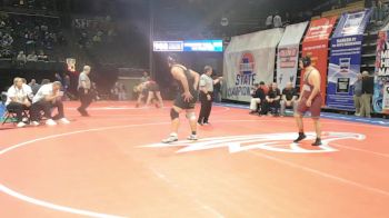 285 Class 2 lbs Champ. Round 1 - Jacob Warren, Ste. Genevieve vs Cristian Mondragon, Strafford