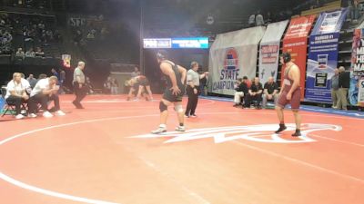 285 Class 2 lbs Champ. Round 1 - Jacob Warren, Ste. Genevieve vs Cristian Mondragon, Strafford