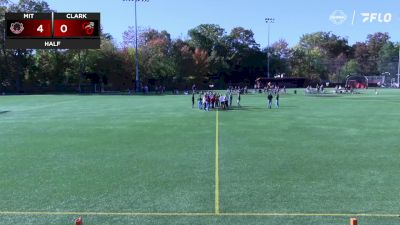 Replay: MIT vs Clark (MA) | Oct 19 @ 2 PM