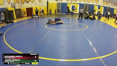 106 Gold Semifinal - Alejandro Ravelo, Southwest Miami vs Joseph Handley, George Jenkins