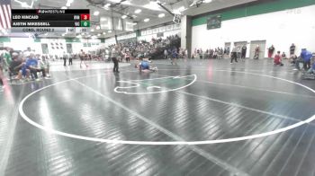 138 lbs Cons. Round 2 - Leo Kincaid, Blue Valley Northwest vs Justin Mikessell, Victory
