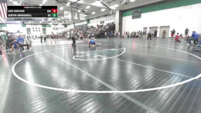 138 lbs Cons. Round 2 - Leo Kincaid, Blue Valley Northwest vs Justin Mikessell, Victory