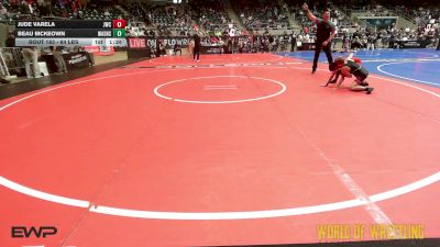 64 lbs 5th Place - Jude Varela, Juggernaut Wrestling Club vs Beau Mckeown, Mat Assassins