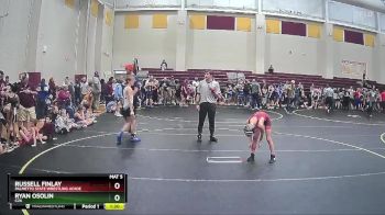 95 lbs Round 2 - Ryan Osolin, C2X vs Russell Finlay, Palmetto State Wrestling Acade