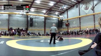 105 lbs Quarterfinal - Zolah Williams, Kearney HS vs Eva Zimmerman, Hillcrest Hs