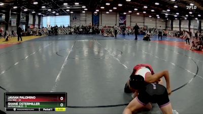 130 lbs Rd# 6- 9:00am Saturday Final Pool - Javian Palomino, Cali Red vs Shane Ostermiller, Untouchables