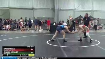 164 lbs 2nd Wrestleback (8 Team) - Jayde Massa, Georgia Blue vs Rachel Schauer, Wisconsin