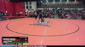 120 lbs Cons. Round 4 - Aiden Slama, MILTON (WI) vs Anthony Orozco, Arlington Heights (HERSEY)