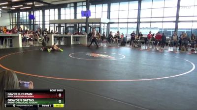 B-13 lbs Quarterfinal - Grayden Gattas, Hawkeye Wrestling Academy vs Gavin Suchman, Moen Wrestling Academy