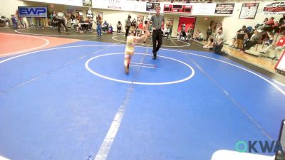 49 lbs Consi Of 8 #2 - Paden Daniels, Prairie Grove Youth Wrestling vs Knox Buzzard, Grove Takedown Club