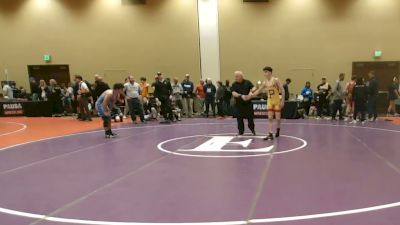 120 lbs Champ. Rd Of 32 - Jasper Kling, Steller Trained vs Alessandro Camargo, Ruthless Wrestling Club