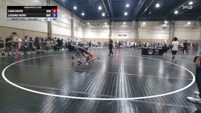 120 lbs Final - LIAM DAVIS, Spartan RTC @LHP vs Lazaro Soto, Southwest Eagles