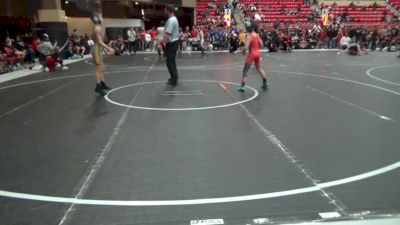 84 lbs Cons. Round 6 - Sydell Sperry, TEAM GRINDHOUSE vs Kade Simon, Hays Wrestling Club