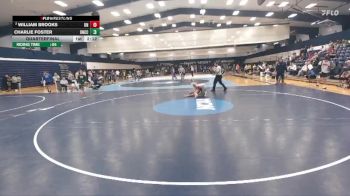 174 lbs Quarterfinal - Charlie Foster, Onondaga CC vs William Brooks, Unattached