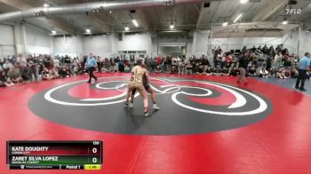 130 lbs Quarterfinal - Kate Doughty, Canon City vs Zaret Silva Lopez, Douglas County