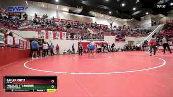 155 lbs Cons. Round 3 - Preslee Steinhour, DEER CREEK (ED) vs Zaylea Ortiz, CACHE